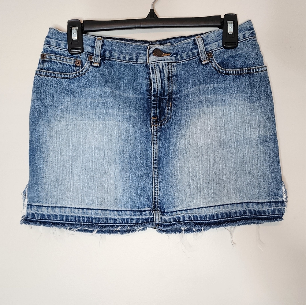 Abercrombie & Fitch Mini Jean Skirt